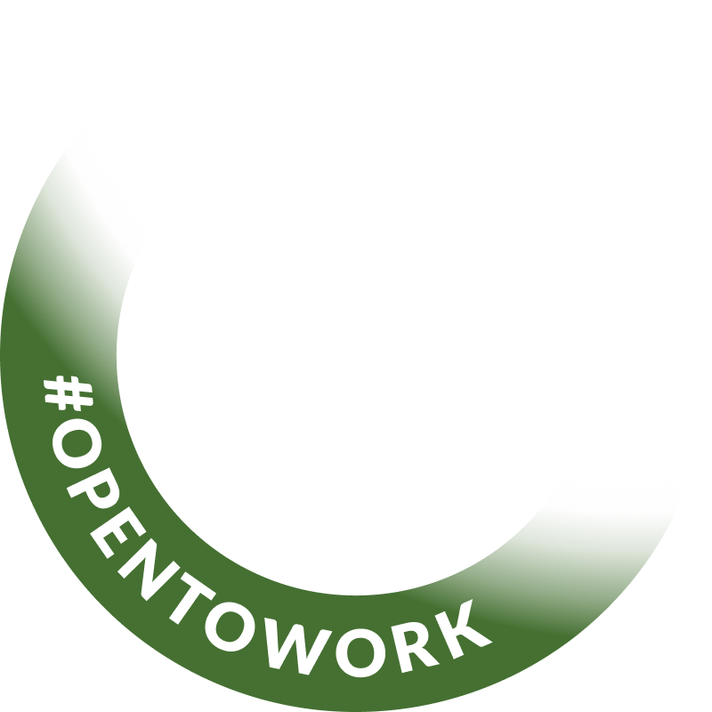 #opentowork
